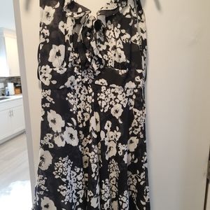 Black and white dress